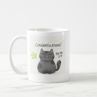 かわいいキャットプリント コーヒーマグカップ