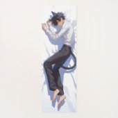 かわいいキャットボーイ ヨガマット (裏面)