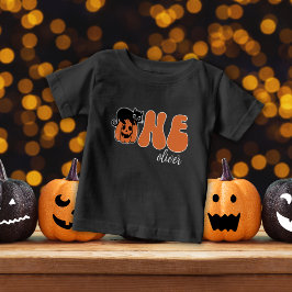 かわいいキャットワンファースト誕生日 ベビーTシャツ