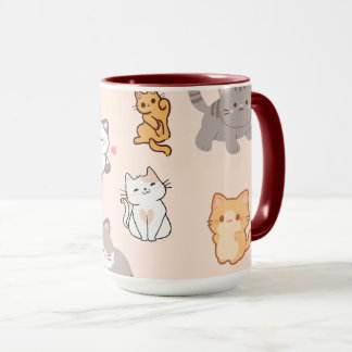 かわいいキャット柄 マグカップ