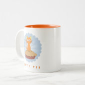 かわいいキャティパイ猫好き ツートーンマグカップ (正面左)