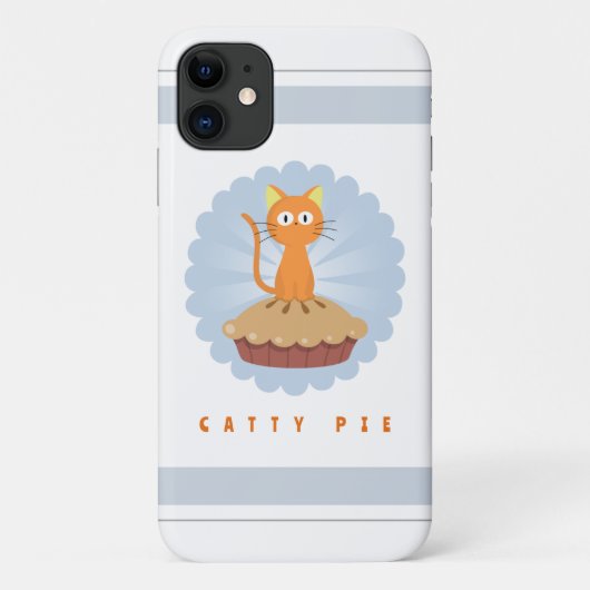 かわいいキャティパイ猫好き Case-Mate iPhoneケース (裏面)