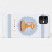 かわいいキャティパイ猫好き Case-Mate iPhoneケース (裏面(横))