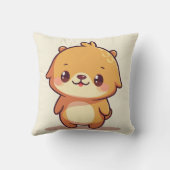 かわいいキャラのクッション クッション (裏面)