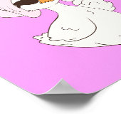 かわいいキャラクターのアヒルの壁画 | 愛らしいアヒル ポスター (角)