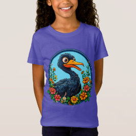 かわいいキャラクターのアヒル Tシャツ