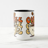 かわいいキャラクターのコーヒーマグ マグカップ (中央)