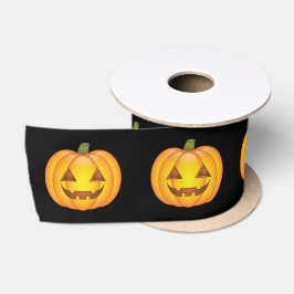 かわいいキャラクターのハロウィン・ジャック・オ・ランタン・パンプキン サテンリボン