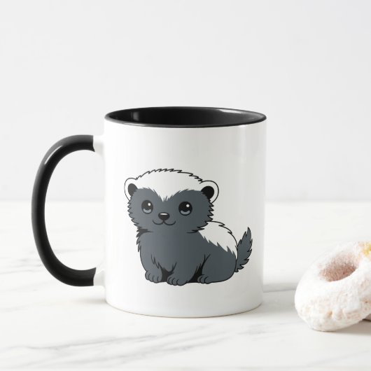 かわいいキャラクターのラーテル マグカップ (ドーナツ)