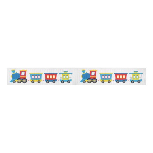 かわいいキャラクターの列車 グログランリボン (正面)
