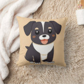 かわいいキャラクターの子犬のインテリア雑貨やギフトに クッション (ブランケット)
