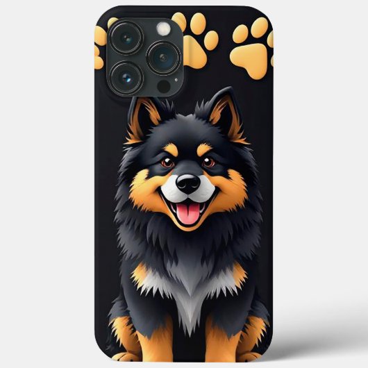 🐶 かわいいキャラクターの子犬 エネルギー – 遊び心のある犬 Case-Mate iPhoneケース (裏面)