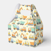 かわいいキャラクターの建設車両 フェイバーボックス (裏面サイド)