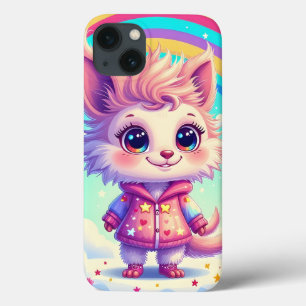 かわいいキャラクターの電話代 iPhone 13ケース