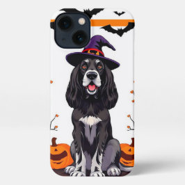 🐾 かわいいキャラクターの魔女パピー ウィムジカルハロウィン 🎃✨ iPhone 13ケース