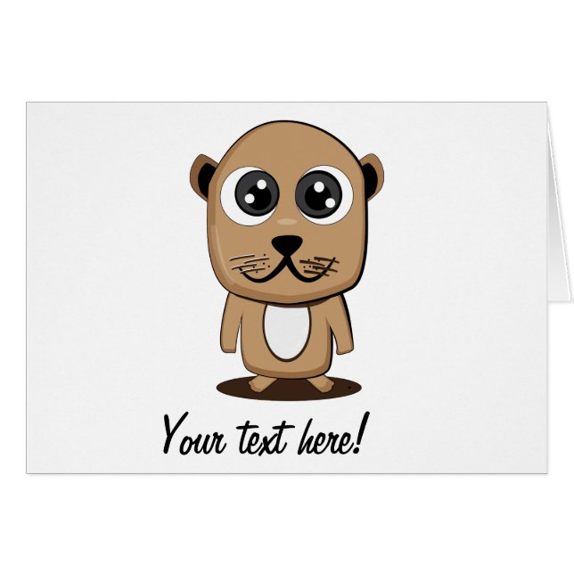 かわいいキャラクターのclipart (正面横)