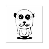 かわいいキャラクターのclipart セルフインキングスタンプ (デザイン)