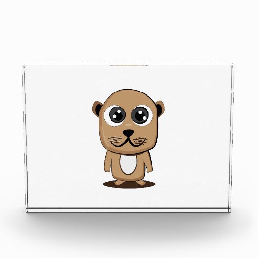 かわいいキャラクターのclipart フォトブロック (正面)