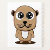 かわいいキャラクターのclipart プランナー手帳 (裏面)