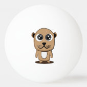 かわいいキャラクターのclipart 卓球ボール (正面)