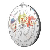 かわいいキャラクターケーキポップ ダーツボード (正面右)