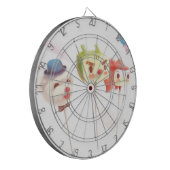 かわいいキャラクターケーキポップ ダーツボード (正面左)