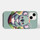 かわいいキャラクターコアラ iPhoneケース (裏面横)