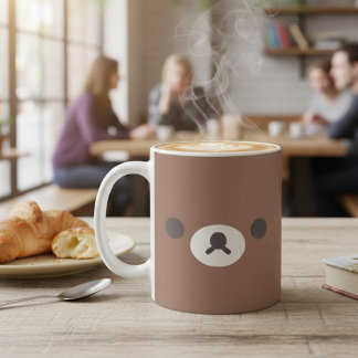 かわいいキャラクタースタイル コーヒーマグカップ