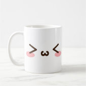 かわいいキャラクタースタイル コーヒーマグカップ (左)