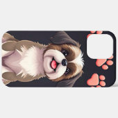 🐾🎨 かわいいキャラクタードッグの遊び心あるモダンチャーム 📱✨ Case-Mate iPhoneケース (裏面 / 右)