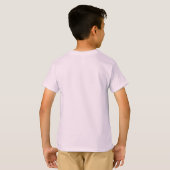 かわいいキャラクター子猫子供Tシャツ Tシャツ (裏面フル)