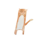 かわいいキャラクター猫の誕生日グッズ ペーパープレート