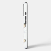 かわいいキャラクター猫のiPhone 16ケース – 遊び心満載ミニ Case-Mate iPhoneケース (裏面 / 左)
