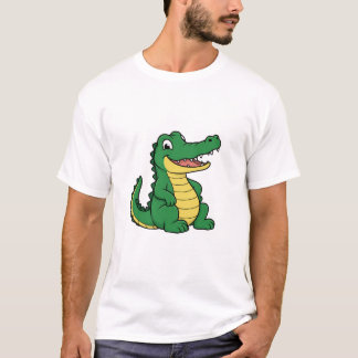 かわいいキャラクター・アリゲーターのTシャツ ラターゲーター Tシャツ