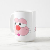 かわいいキャラクター - クールで楽しい コーヒーマグカップ (正面左)