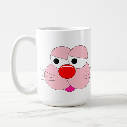 かわいいキャラクター - クールで楽しい コーヒーマグカップ (左)