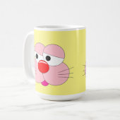 かわいいキャラクター - クールで楽しい コーヒーマグカップ (正面左)