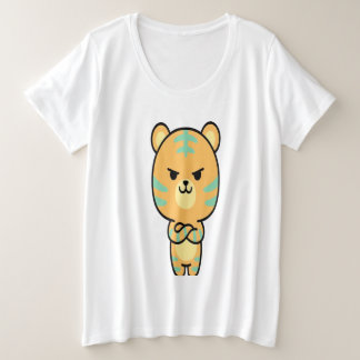 かわいいキャラクター グランピー オレンジ 虎 カートゥーン Tシャツ