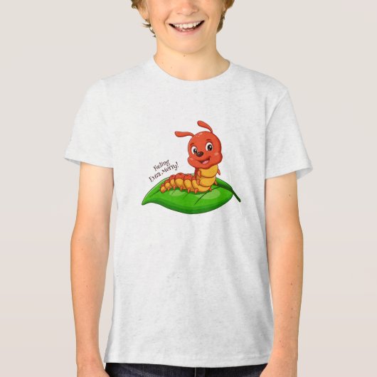 かわいいキャラクター トライブレンドＴシャツ (正面)