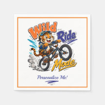 かわいいキャラクター トラ BMX 自転車 キッズ向け オーダーメイド
