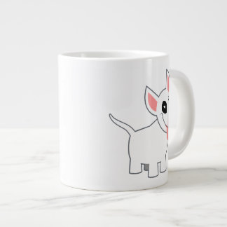 かわいいキャラクター ブルテリア 特大マグカップ ジャンボコーヒーマグカップ