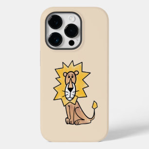 かわいいキャラクター ライオン 子供 レトロ サファリ ジャングル 動物 Case-Mate iPhone 14 PROケース