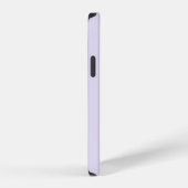 かわいいキャラクター 紫色のオタク iPhoneケース (右側面)