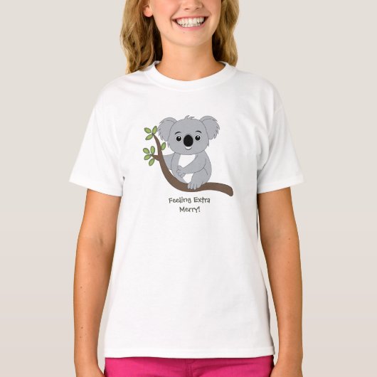 かわいいキャラクター Tシャツ (正面)