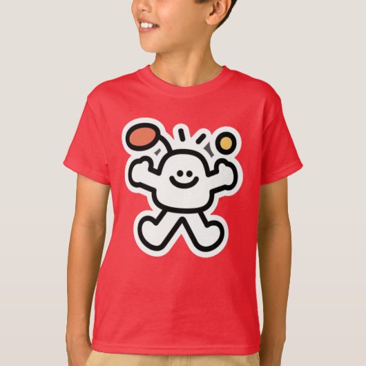 かわいいキャラクター Tシャツ (正面)