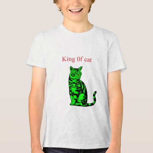 かわいいキャラクターTシャツ 子供用 トライブレンドTシャツ (正面)