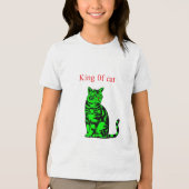 かわいいキャラクターTシャツ 子供用 トライブレンドTシャツ (正面)