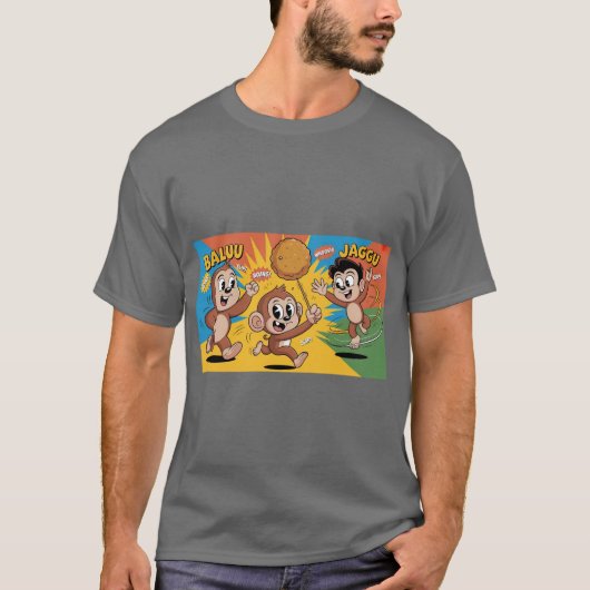 かわいいキャラクターTシャツ Tシャツ (正面)