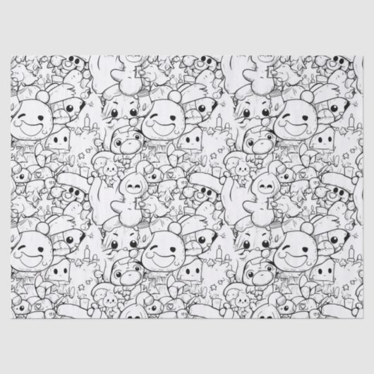 かわいいキャラ(1) 薄葉紙 (正面)