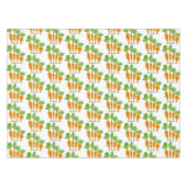 かわいいキャロットカルテット漫画イラストレーション テーブルクロス (正面(横))